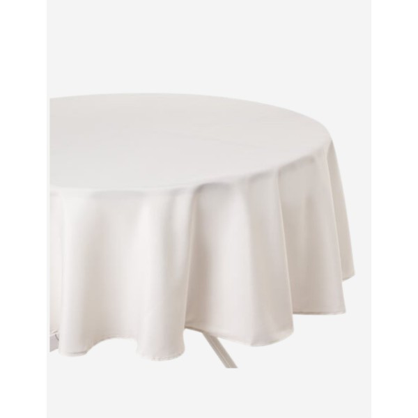 MANTEL ANTIMANCHAS REDONDO 180CM
