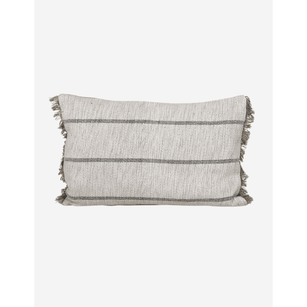 COJIN 40X60 SIDNEY BLANCO RAYAS GRIS