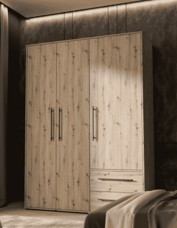 ARMARIO MOKKARIS 145X200 3 PUERTAS ARISTAN