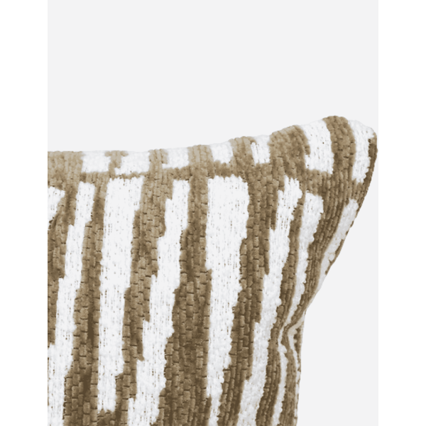 FUNDA COJIN JENI VERDE CAQUI 40X40