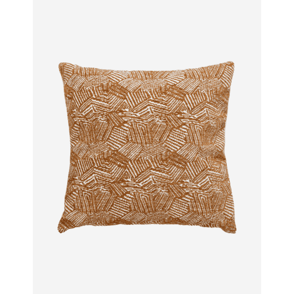 FUNDA COJIN JENI MARRÓN 40X40