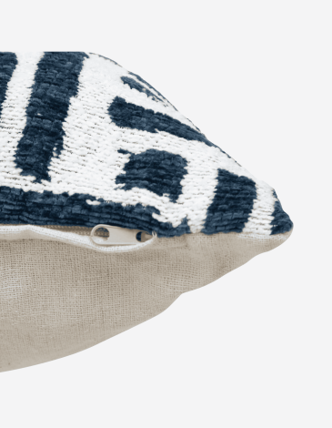 FUNDA COJIN JENI AZUL EGEO 40X40