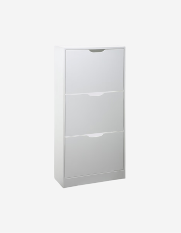 ZAPATERO BLANCO 3 CAJONES