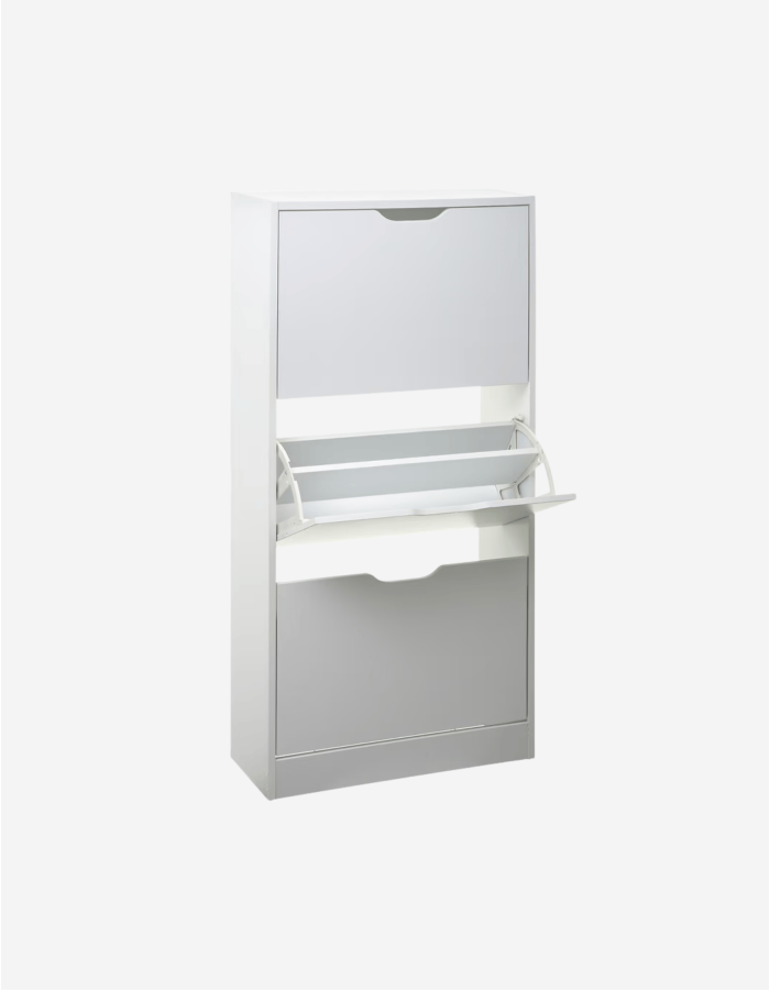 ZAPATERO BLANCO 3 CAJONES