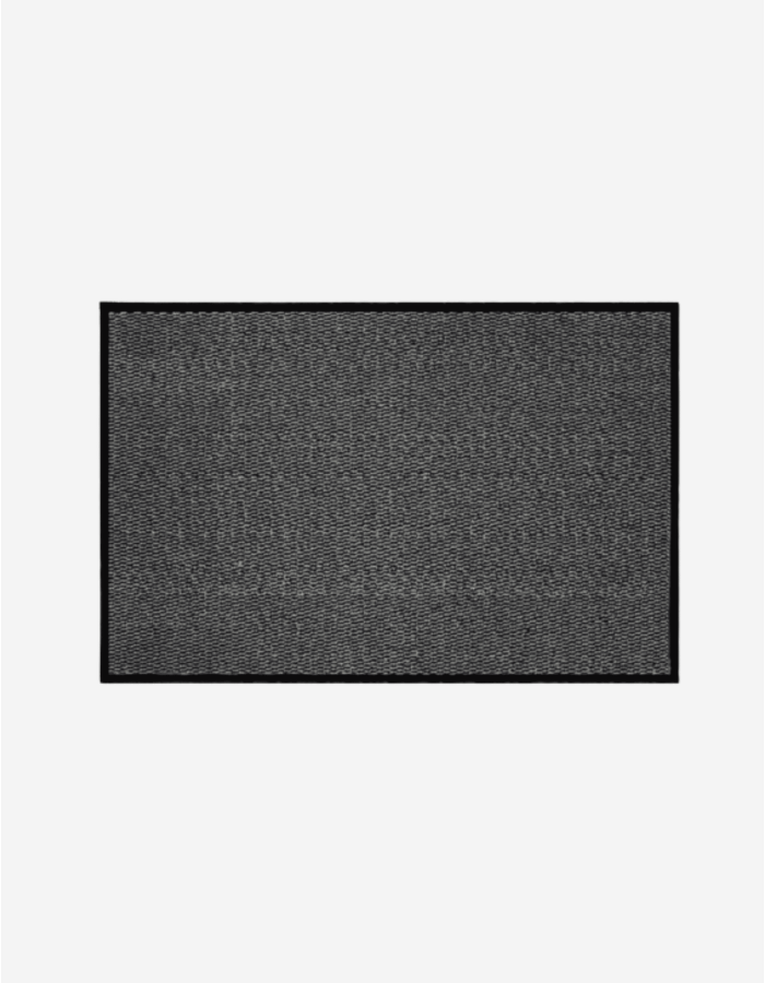FELPUDO ATRAPOLVO 80X120 JULIUS NEGRO/GRIS