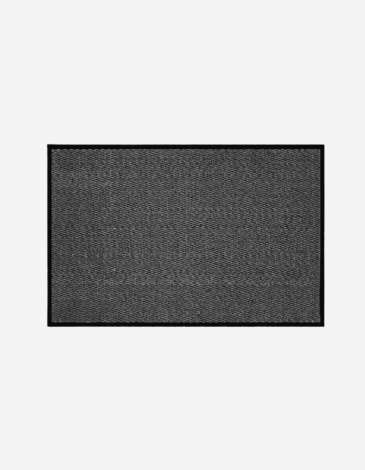FELPUDO ATRAPOLVO 80X120 JULIUS NEGRO/GRIS