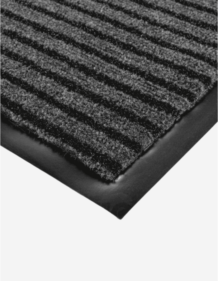 FELPUDO ATRAPAPOLVO 40X60 TOSCAN NEGRO/GRIS