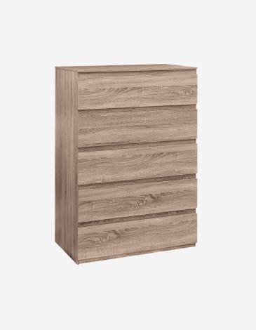 COMODA DOLO CON 5 CAJONES