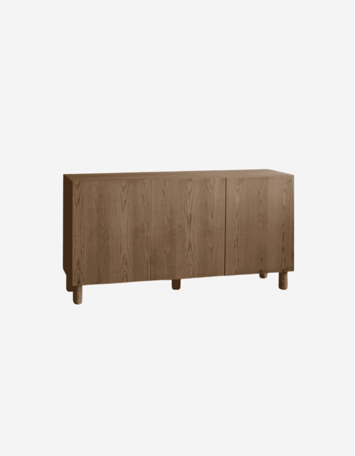 BANCO ZAPATERO DE MADERA MACIZA EN TONO ROBLE MEDI