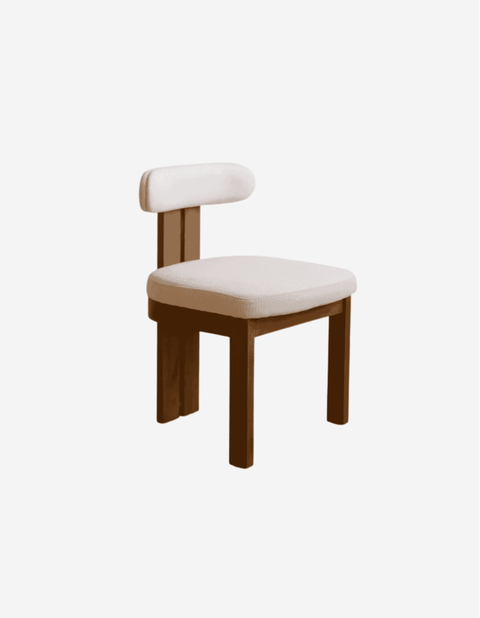 SILLA DE MADERA DE HAYA CON ASIENTO TAPIZADO COLOR