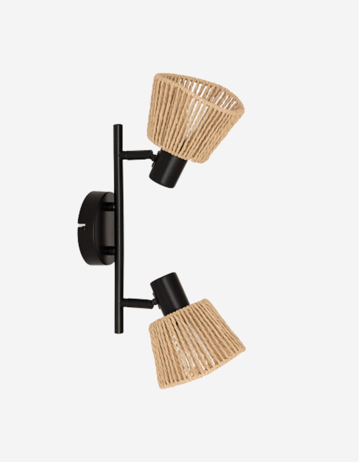 APLIQUE DE PARED MYHA 2 LUCES
