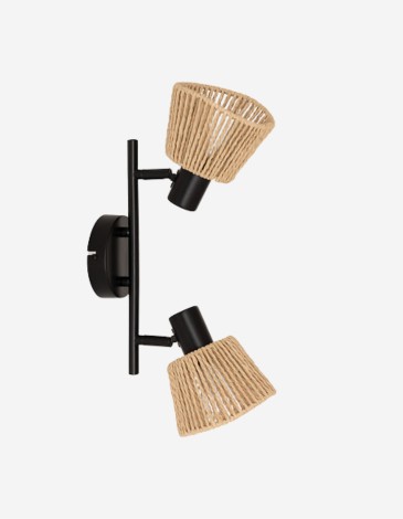 APLIQUE DE PARED MYHA 2 LUCES