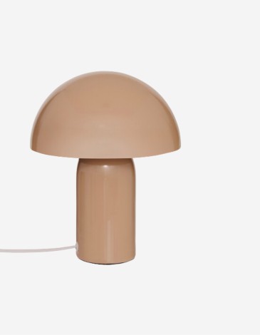 LAMPARA CHAMPI LITO BEIG H24.5CM