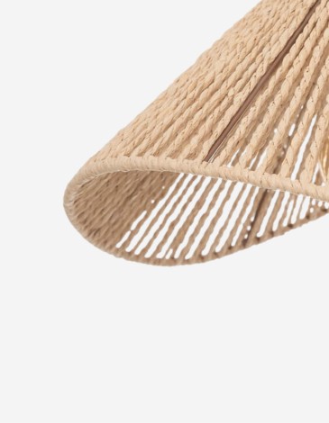 LÁMPARA COLGANTE "MYHA", CUERDA, D45 CM