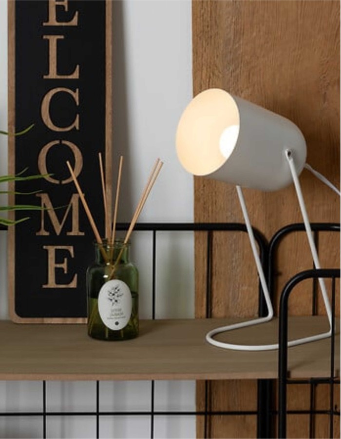 LÁMPARA DE MESA FARO BLANCO