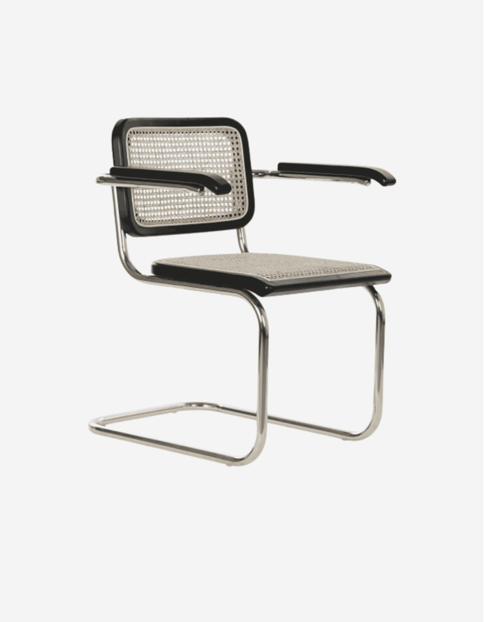 SILLA OLMO RATAN 65,5X62X79 REJILLA NEGRO