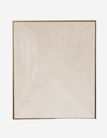CUADRO BEIGE DECORATIVO CON BASTIDOR DE MADERA 80X