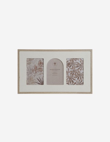 MARCO MULTIFOTO MDF CRISTAL 39X24CM