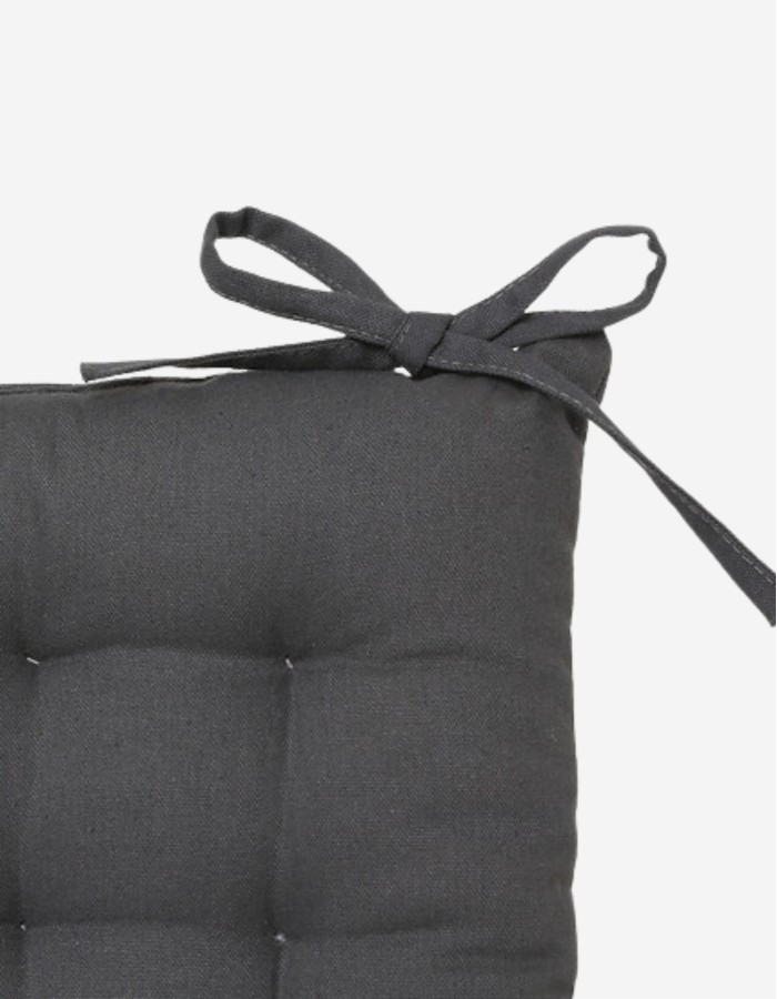 COJIN PARA SILLA 38X38 GRIS OSCURO