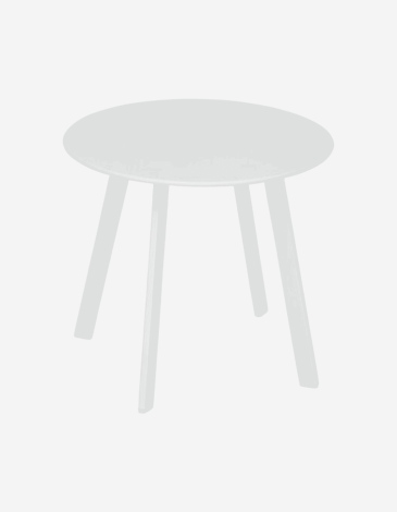 MESA AUXILIAR SAONA 50CM BLANCO