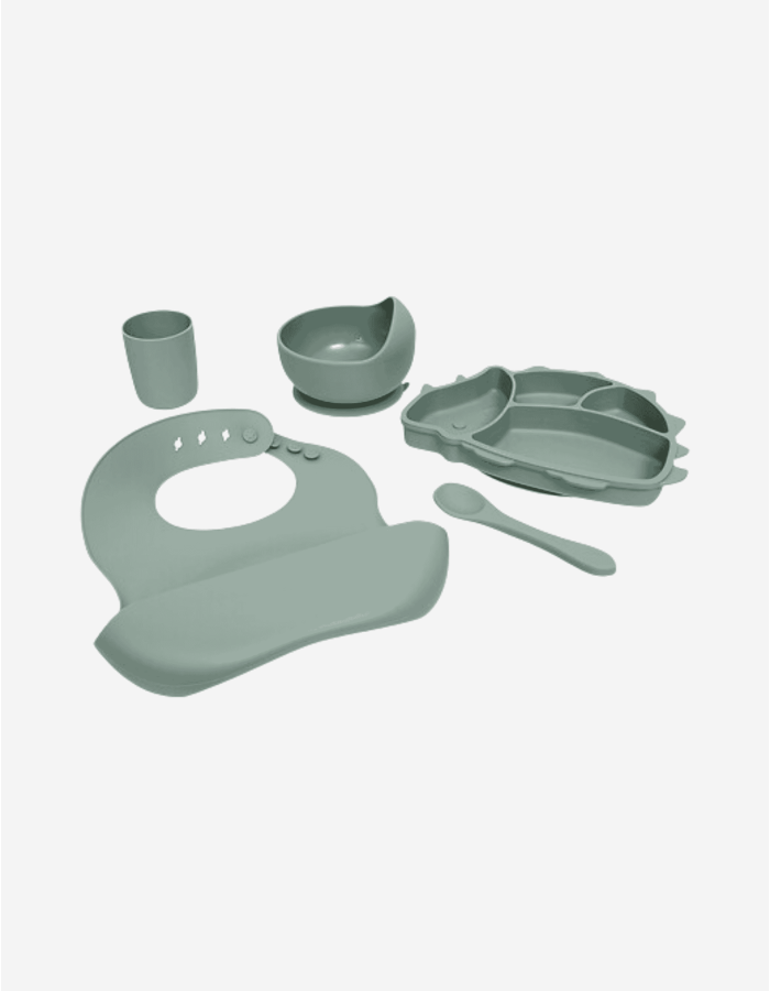 SET DE COMIDA 5 PIEZAS YUM VERDE