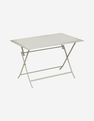 MESA DE JARDIN PLEGABLE AZUA ARCILLA 4 PZS