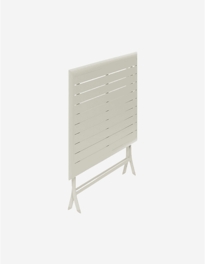 MESA DE JARDIN PLEGABLE AZUA ARCILLA 4 PZS