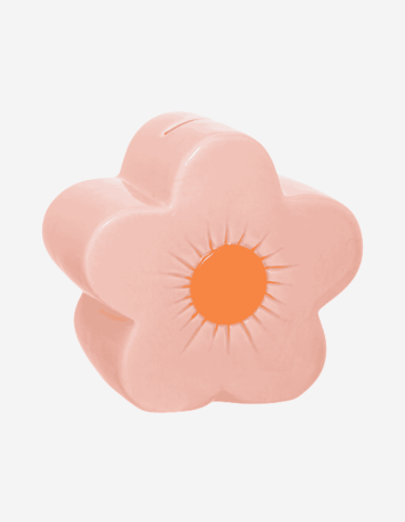 HUCHA FLOR ROSA ANAE 
