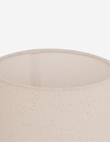 LÁMPARA DE MESA RAFA BASE DE MADERA