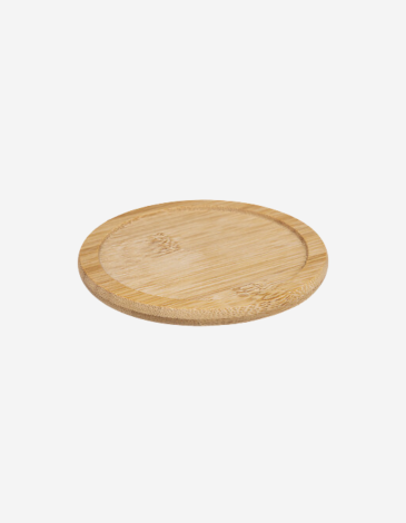 JUEGO DE 6 POSAVASOS DE BAMBÚ 10CM