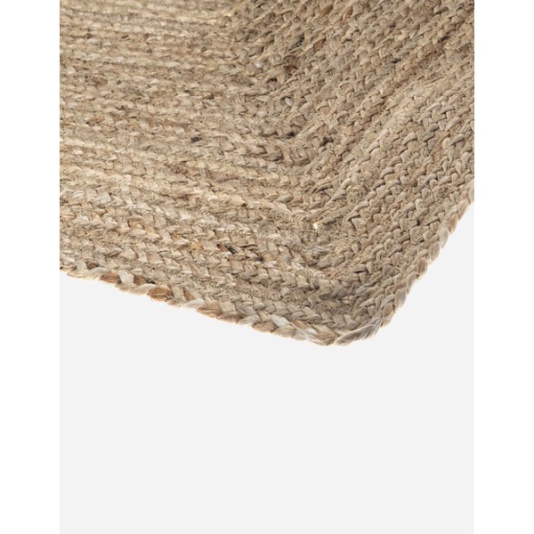 ALFOMBRA DE YUTE COLOR NATURAL 120X170