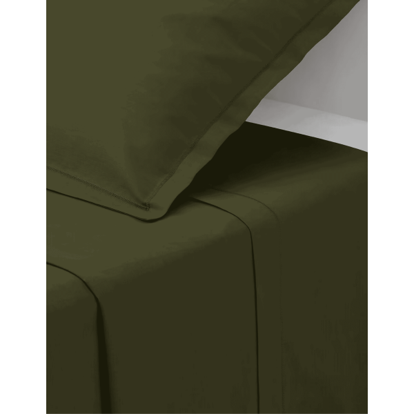 SÁBANA LISA 240X290 VERDE CAQUI