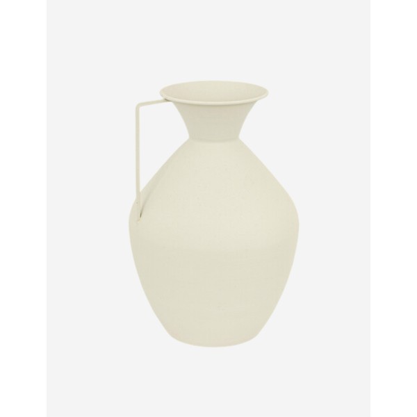 JARRON DE METAL BLANCO SYLVAIN 36CM