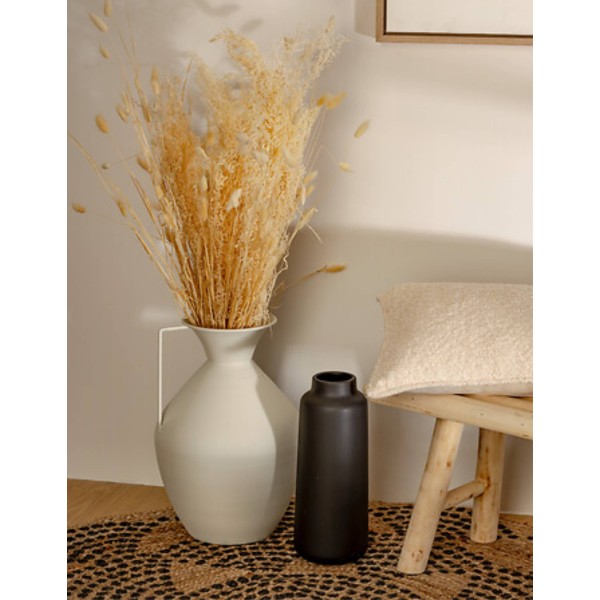 JARRON DE METAL BLANCO SYLVAIN 36CM