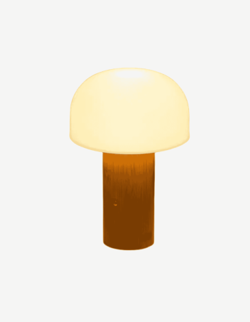 LÁMPARA LED BAMBÚ NATURAL