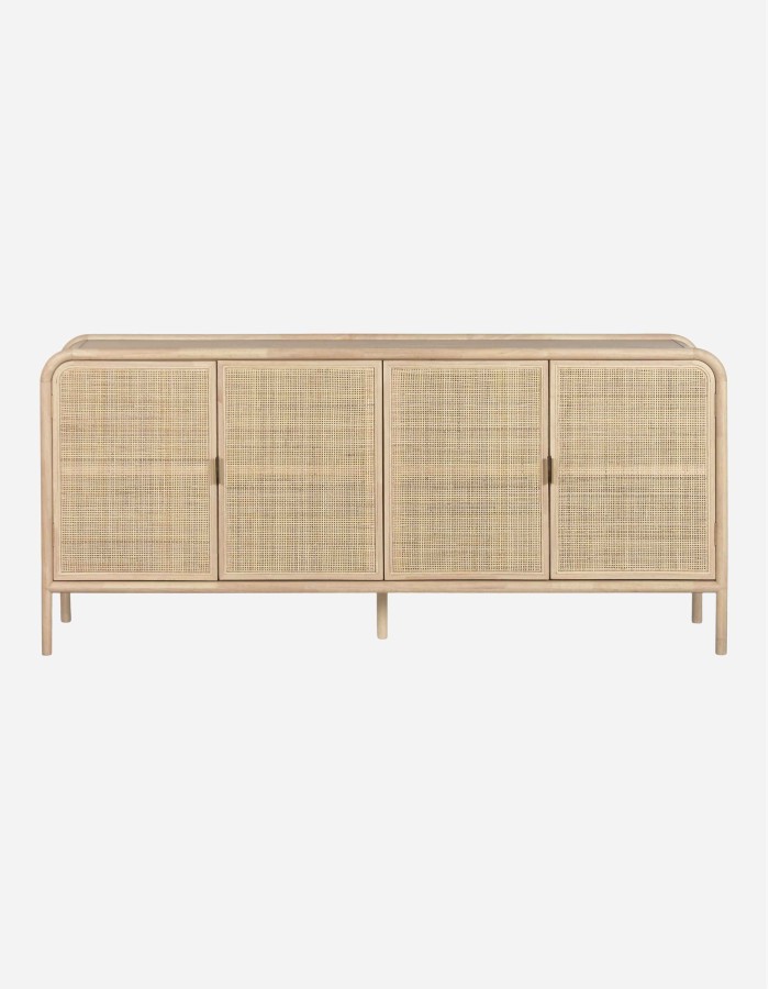 BUFFET ABETO RATAN 180X40X82 NATURAL