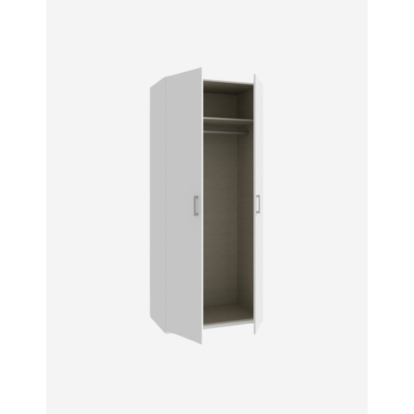 ARMARIO 2P BLANCO 90CM