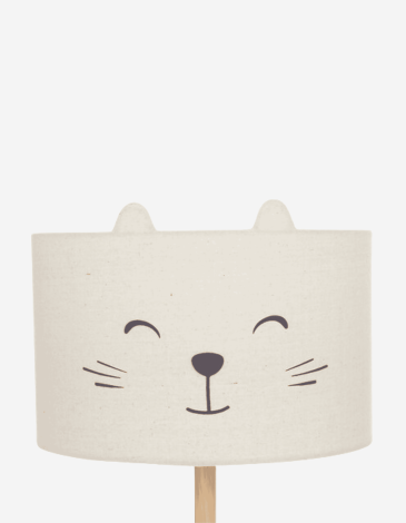 LAMPARA DE PIE INFANTIL GATO FELIX 154CM