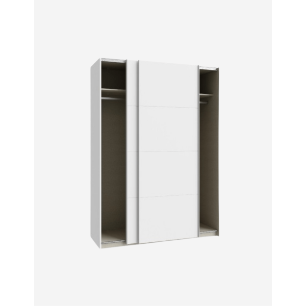 ARMARIO CON CORREDERAS BLANCO 150X210