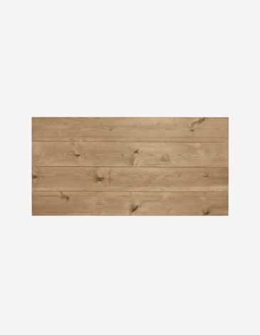 CABECERO DE MADERA MACIZA EN TONO BLANCO VARIAS ME
