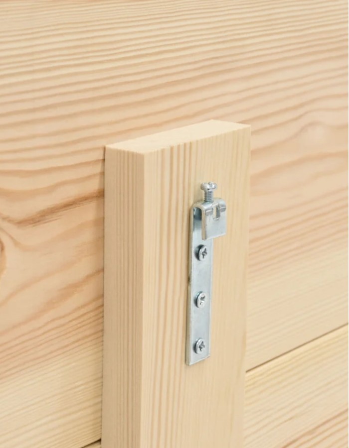 CABECERO DE MADERA MACIZA ROBLE MEDIO DE VARIAS ME