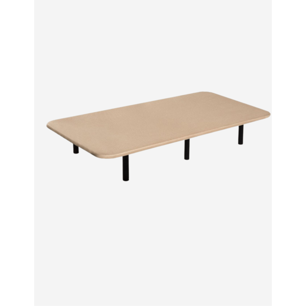 BASE TAPIZADA 150X190 3D BEIGE