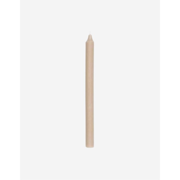 VELA ALTA EN COLOR CREMA 29CM