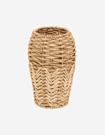 JARRÓN EXOTIC PANAMA FIBRA DE JACINTO
