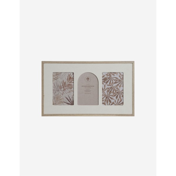 MARCO MULTIFOTO MDF CRISTAL 39X24CM
