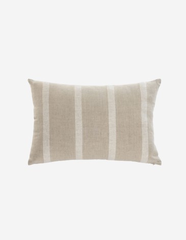 COJÍN LINO 60X40 500GR BLANCO ROTO