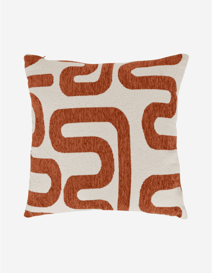 COJÍN JACQUARD SAFINA ÁMBAR 40X40