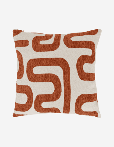 COJÍN JACQUARD SAFINA ÁMBAR 40X40
