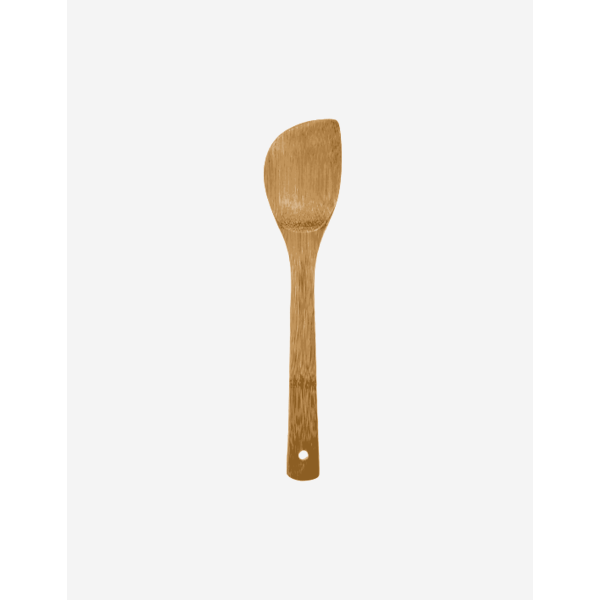 JUEGO 4 UTENSILIOS BAMBÚ CON RECIPIENTE