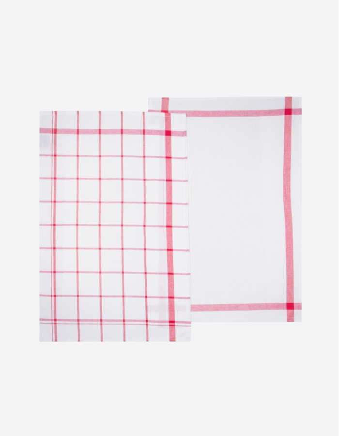 PAÑO COCINA P2 50X70CM ROJO